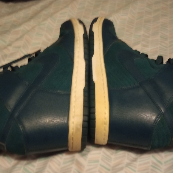 Nike Dunk Sky Hi Dark Sea Green Hidden Hedge Sneaker size 9.5 - Picture 4 of 11